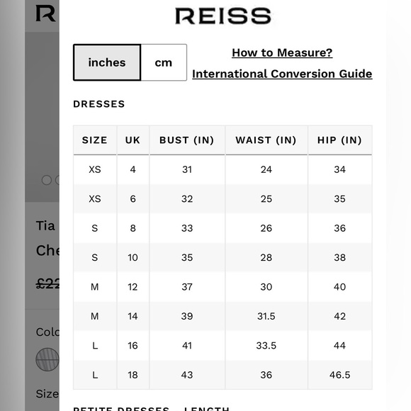 Reiss Tia Black and White Striped Mini Dress NWT - Picture 13 of 14